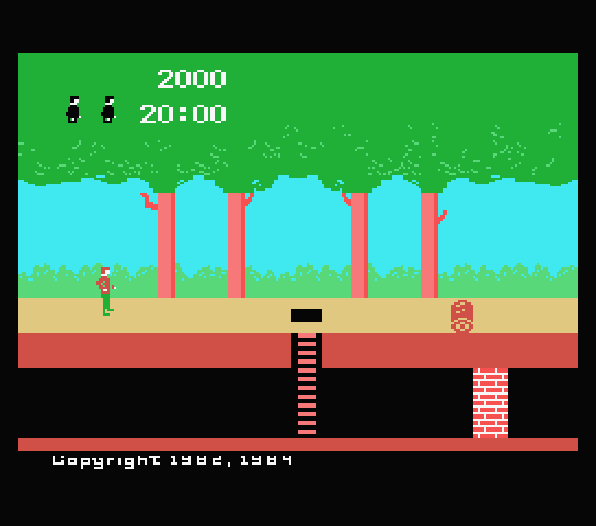 Pitfall screenshot 2 for MSX